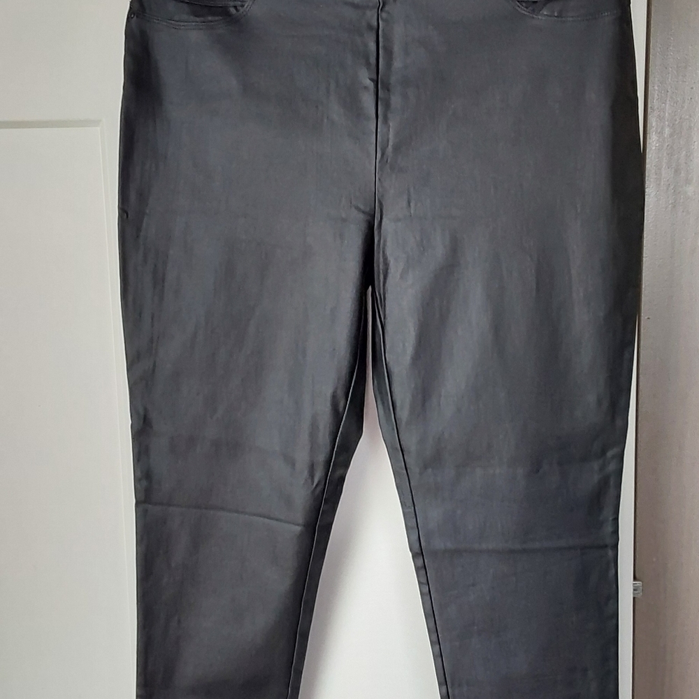 89th+ Madison Faux Leather Pants Women XL/TG Straight Biker Rock Emo Grunge